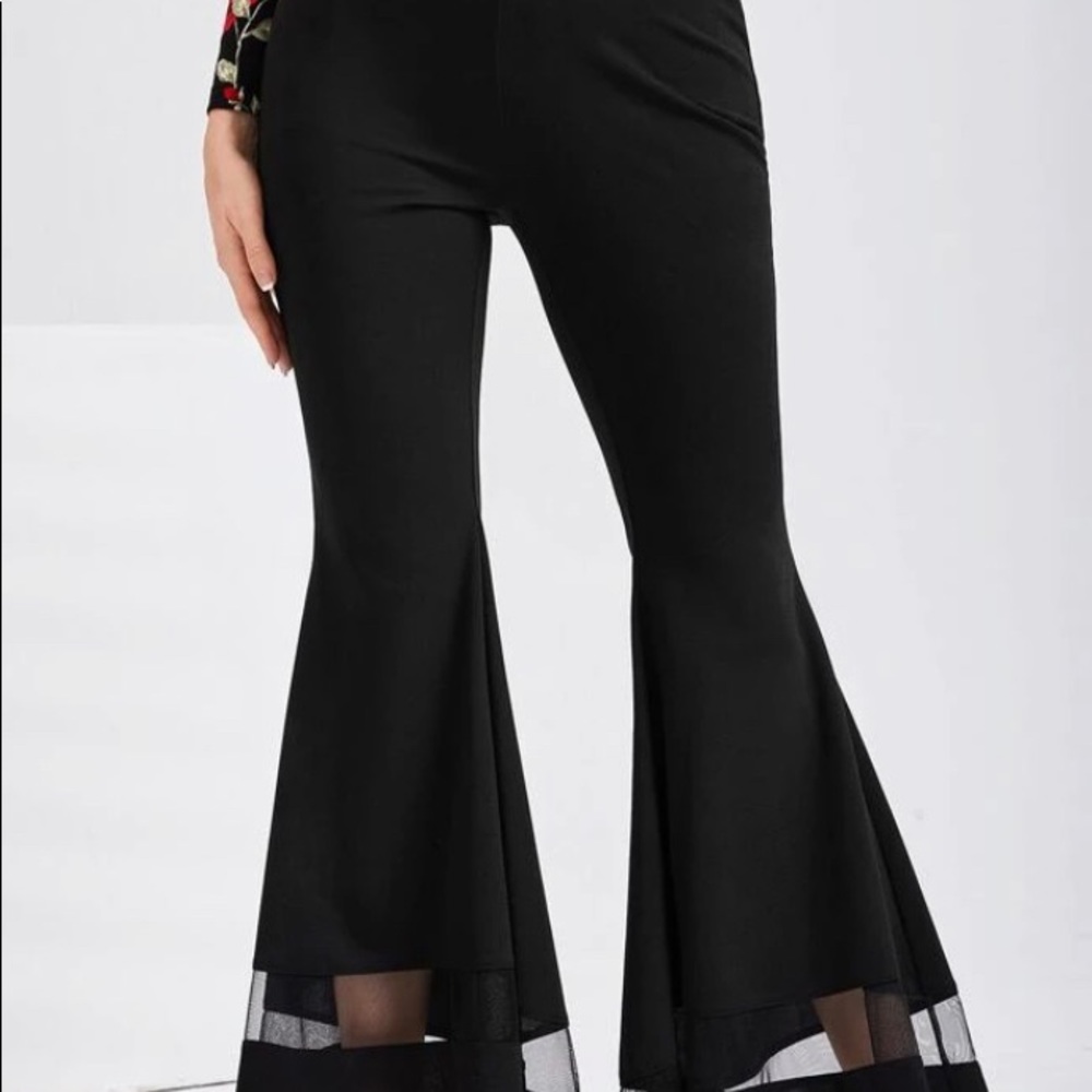 π HP βοΈ Firm Price βοΈ Flared dress pants and gray dress top - Picture 6 of 10